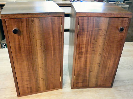 She-Oak Bedside Cabinets
