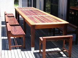 Timber Table and Chairs